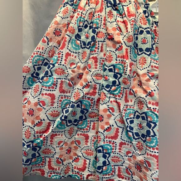 Artisan NY Floral Patterned Kids Dress and shorts set- Pink and Blue, size 2T - Picture 2 of 9